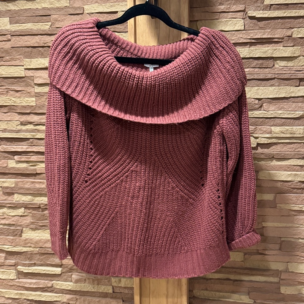 Tobi Rose Knit Sweater